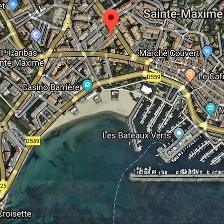 Perle Rare A 250M De La Plage ! Climatise Avec Parking, Balcon & Wifi Sainte-Maxime Buitenkant foto
