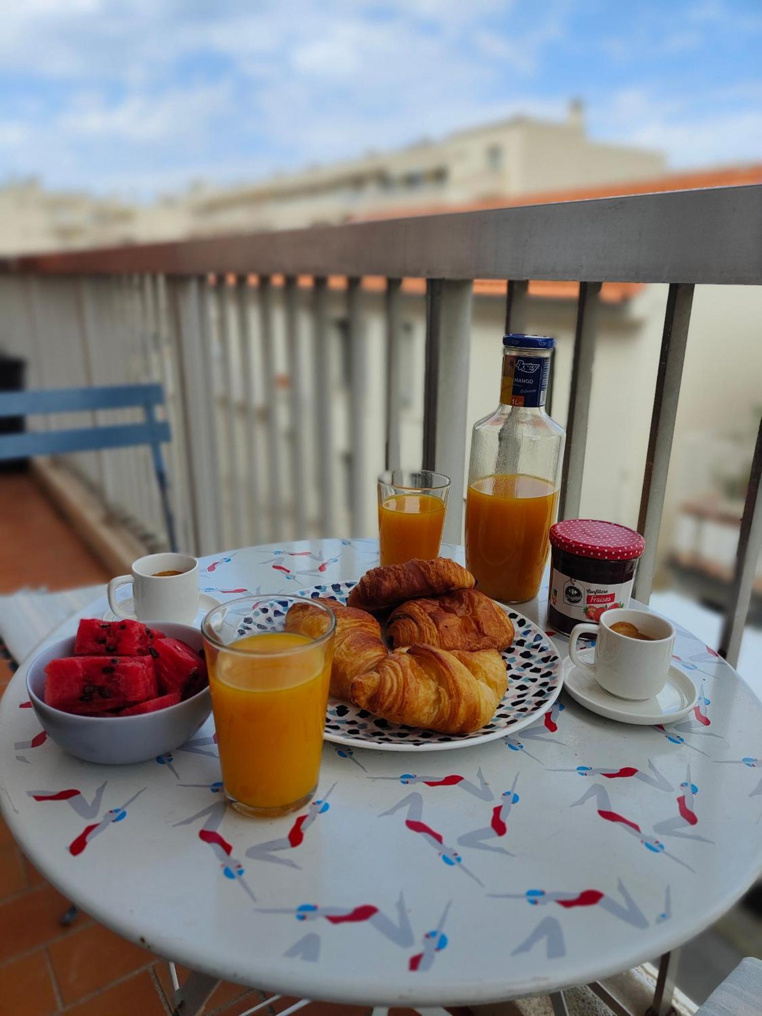 Perle Rare A 250M De La Plage ! Climatise Avec Parking, Balcon & Wifi Sainte-Maxime Buitenkant foto